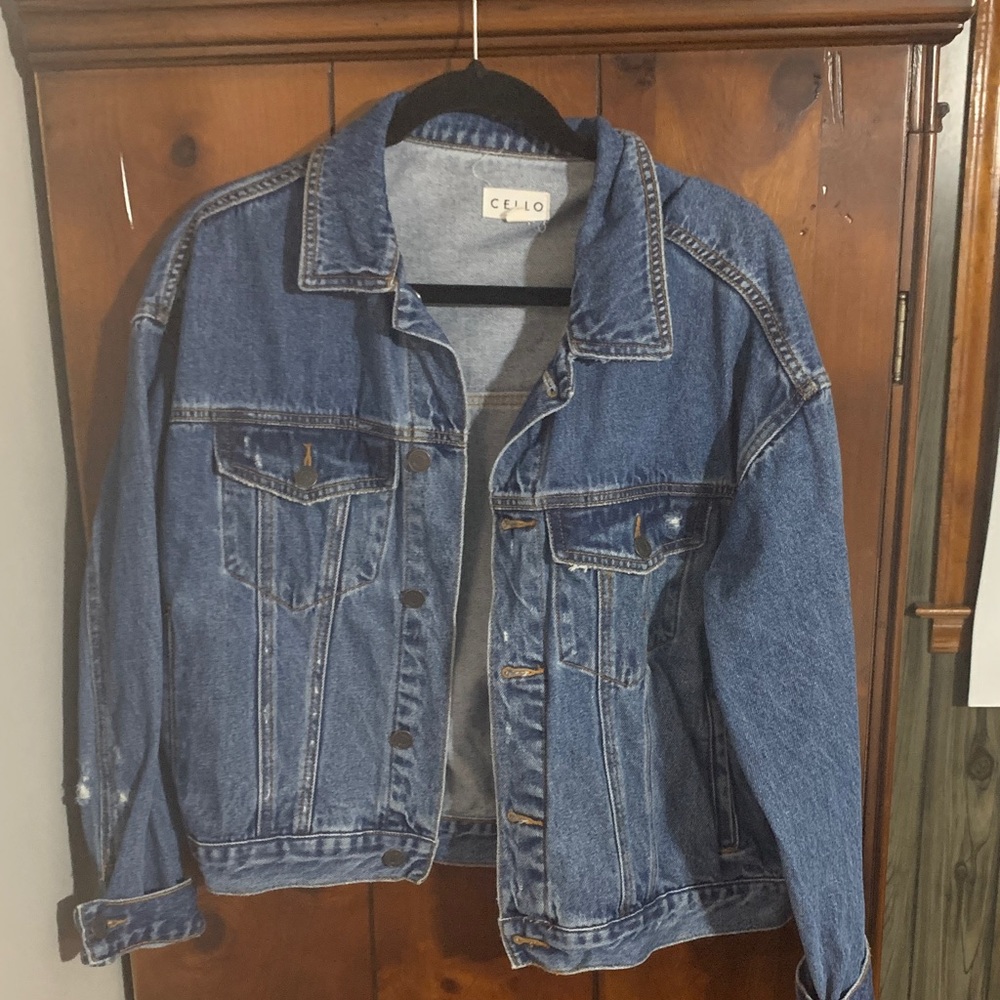 Cello Classic Blue Denim Jacket for Men